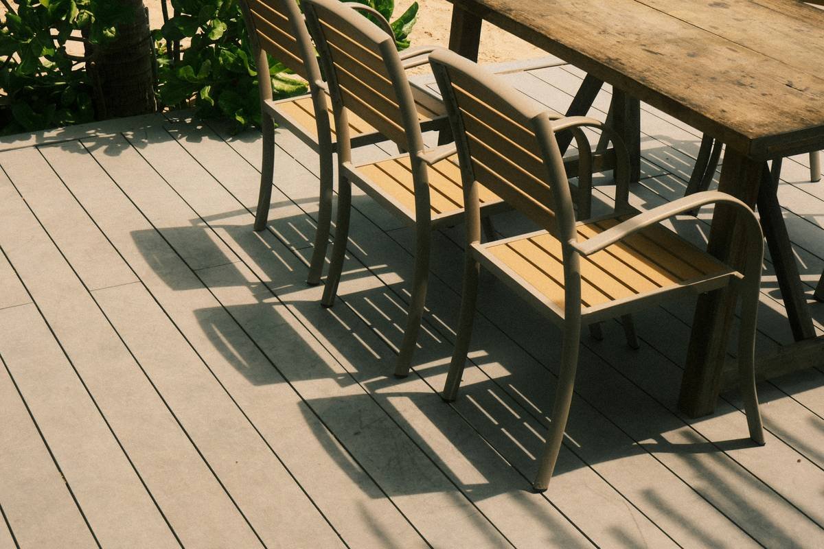 patio dining garden benche can wooden